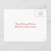 geleideengel feestdagenkaart (Achterkant)