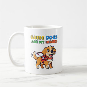 Geleidehonden zijn mijn helden koffiemok