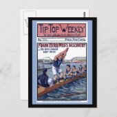 geleren briefkaart (Voorkant / Achterkant)