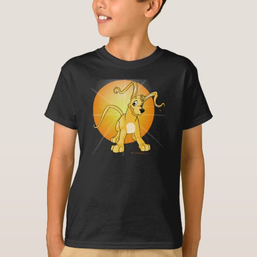 Gelert met geel afspeeltje t-shirt (Voorkant)