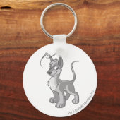 Gelert Silver Sleutelhanger (Voorkant)
