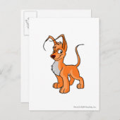 Gelert Sinaasappel Briefkaart (Voorkant / Achterkant)