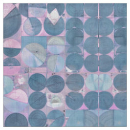 Geleste cirkels van roze Abstracte verbinding Stof