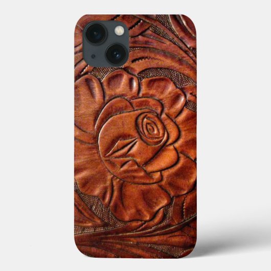 "Geleste leder" iPhone 6 Robuust Xtreme Case-Mate iPhone Case (Achterkant)