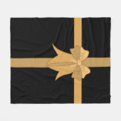 Geleverd met goud omkeerbaar fleece deken (Voorkant (Horizontaal))