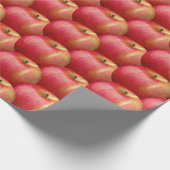 GELEVERDE RODE APPEN CADEAUPAPIER (Hoek)