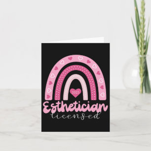 Gelicentieerd Esthetician Afstuderen 2025 Skin Car Kaart