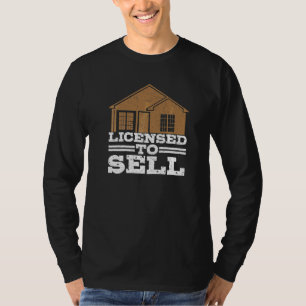 Gelicentieerd om hypotheeklening officer 1 te verk t-shirt