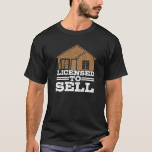 Gelicentieerd om hypotheeklening officer 1 te verk t-shirt