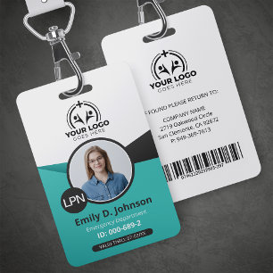 Gelicentieerd Praktisch Verpleegkundige LPN Foto B Badge