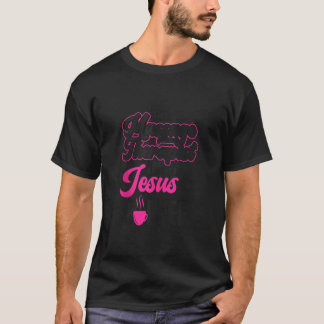 Gelicentieerde Massage Therapeut Coffee Jesus Fa T-shirt