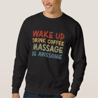 Gelicentieerde Massage Therapeut Therapie Koffie W Trui