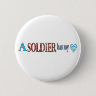 geliefd bij een Soldaat Ronde Button 5,7 Cm