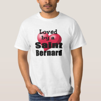 Geliefd door een Sint Bernard T-shirt