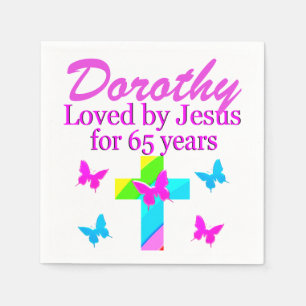 GELIEFD DOOR JEZUS GEPERSONALISEERDE 65E VERJAARDA SERVET