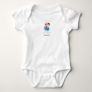 Geliefd door Papa - Schattige Vader en Dochter Romper