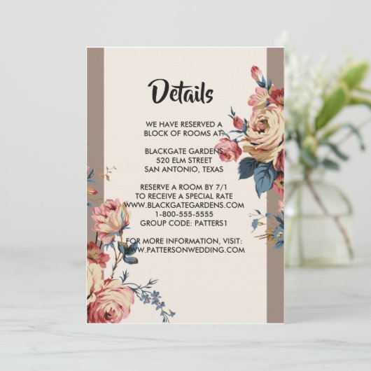 geliefde Enclosure Kaart (Staand voorkant)