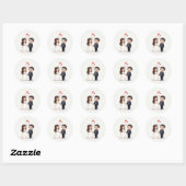 Geliefde Liefdes Koppel Stickers (Vel)