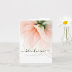 Geliefde Mama 4" x 5.6" Bloem Moederdagkaart Kaart