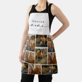 Geliefde Mama Mam Happy Moederdag Fotocollage Schort (Insitu)