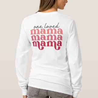 Geliefde Mama voor vrouwen T-shirt