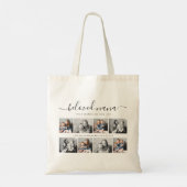 Geliefde Nana oma aangepaste familie foto aandenke Tote Bag (Achterkant)