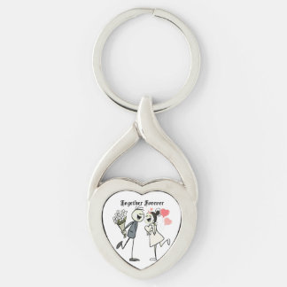 Geliefden sleutelhanger
