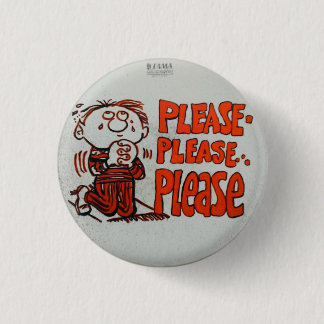 Gelieve alstublieft ronde button 3,2 cm