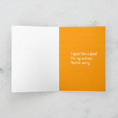 Gelieve mijn excuses wenskaart te accepteren kaart (Binnen)