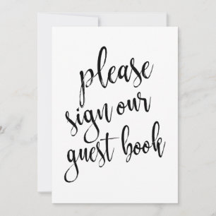 Gelieve Ons Gastenboek Te Ondertekenen Betaalbaar