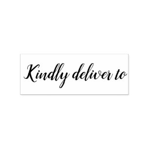 Gelieve te leveren aan calligraphy rubberstempel
