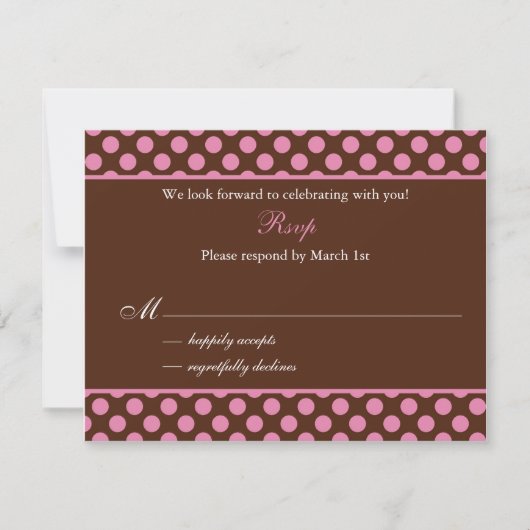 Gelieve te reageren RSVP kaartje (Voorkant)