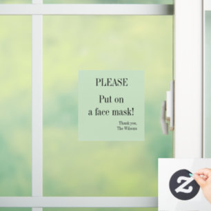 Gelieve te zetten op de Decale Klonen van het Vens Raamsticker