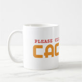 GELIEVE UW CACHE TE VERKLAREN - COMPUTER PUN KOFFIEMOK (Links)