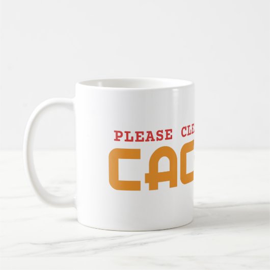 GELIEVE UW CACHE TE VERKLAREN - COMPUTER PUN KOFFIEMOK (Links)