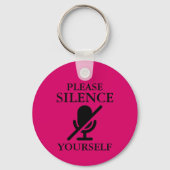 Gelieve uw eigen Sleutelhanger te zwijgen (Achterkant)