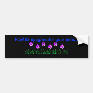 GELIEVE uw huisdieren te verneuken/te verneuken.. Bumpersticker
