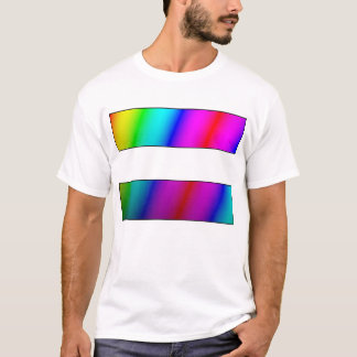gelijk huwelijk tussen regenboogstralen - gelijke t-shirt