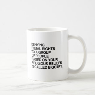 GELIJK RECHT ONTKENNEN OP BASIS VAN JE RELIGIEUZE KOFFIEMOK