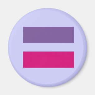 gelijk teken symbool homogelijkheid homohuwelijk b magneet