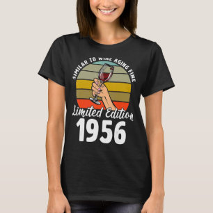Gelijkaardig aan de wijnbouw in 1956, 66e Retro T-shirt