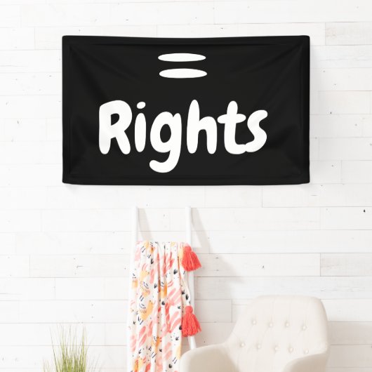 =(Gelijke behandeling) Rechten Spandoek (Insitu)