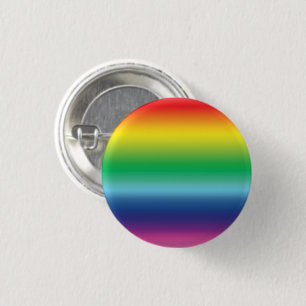 Gelijke lgbtq-regenbooghomopijnkleuren - ronde button 3,2 cm