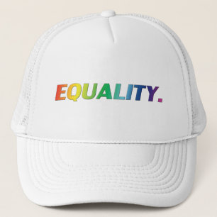 Gelijke prijs voor lgbtq lgbt homo-regenboogkleure trucker pet