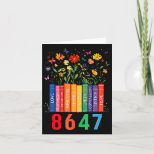 Gelijke rechten Boek Flower Trump Vrouwenrechten F Kaart
