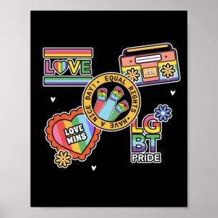 Gelijke rechten. De liefde wint het Poster van de