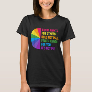 Gelijke rechten voor anderen betekenen niet minder t-shirt