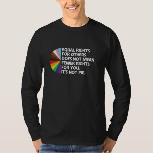 Gelijke rechten voor anderen betekenen niet minder t-shirt