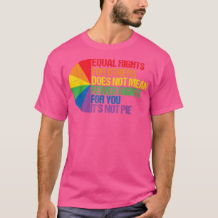 Gelijke rechten voor anderen betekenen niet minder t-shirt