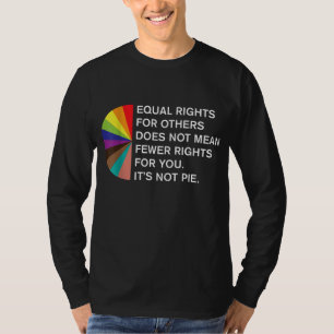 Gelijke rechten voor anderen betekenen niet minder t-shirt